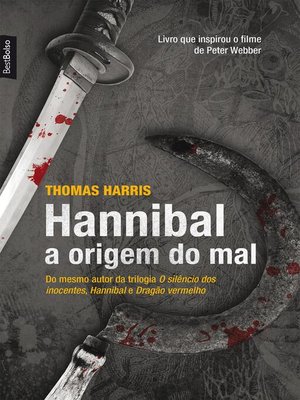 cover image of Hannibal--A origem do mal